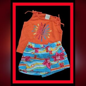 *1032 Circo Sunshine 2pc outfit set Girls 18 months